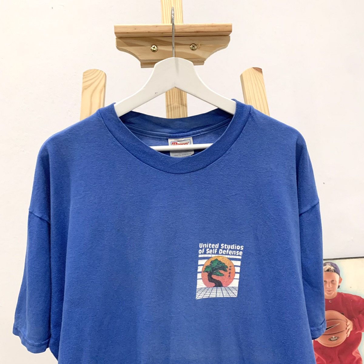 Vintage United Studios Of Self Defense Tee Size US XL / EU 56 / 4 - 4 Thumbnail