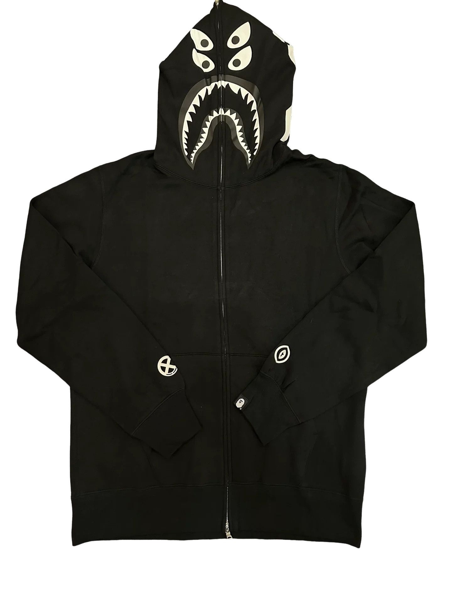 Bape BAPE x Bounty Hunter Shark Hoodie Size L Size US L / EU 52-54 / 3 - 1 Thumbnail