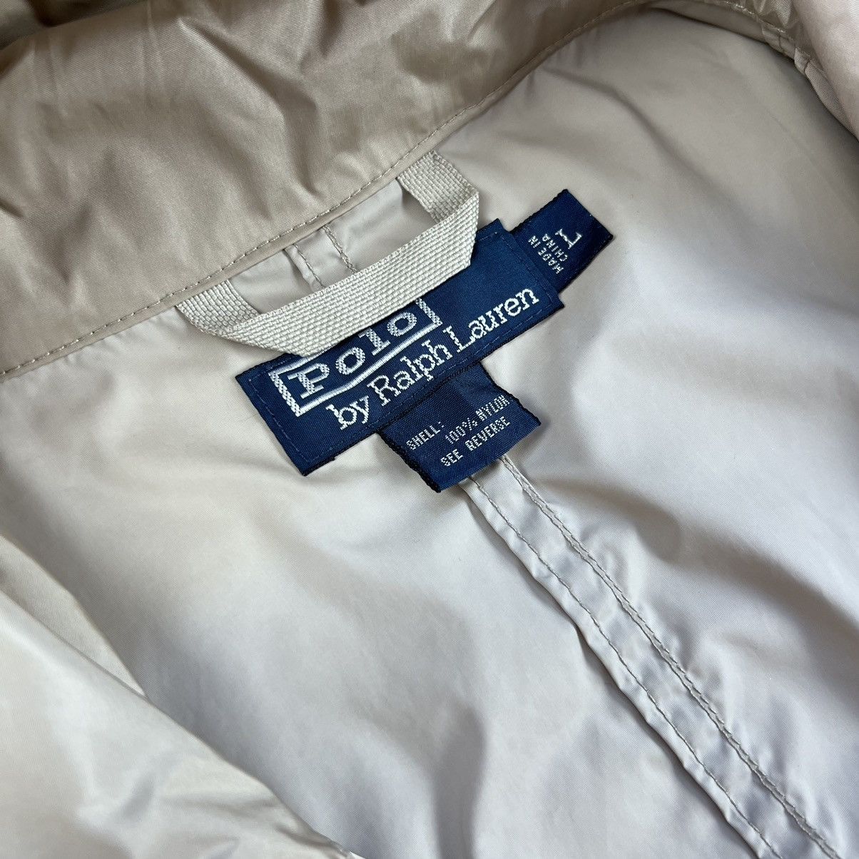 Polo Ralph Lauren × Vintage Vintage Polo Ralph Lauren nylon shimmer lightweight parka Size US L / EU 52-54 / 3 - 5 Thumbnail