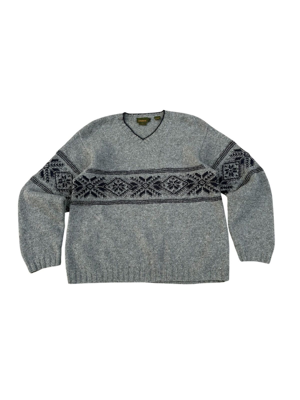 Timberland Vintage Timberland Wool Sweater HandKnit Jumper Size US L / EU 52-54 / 3 - 1 Thumbnail