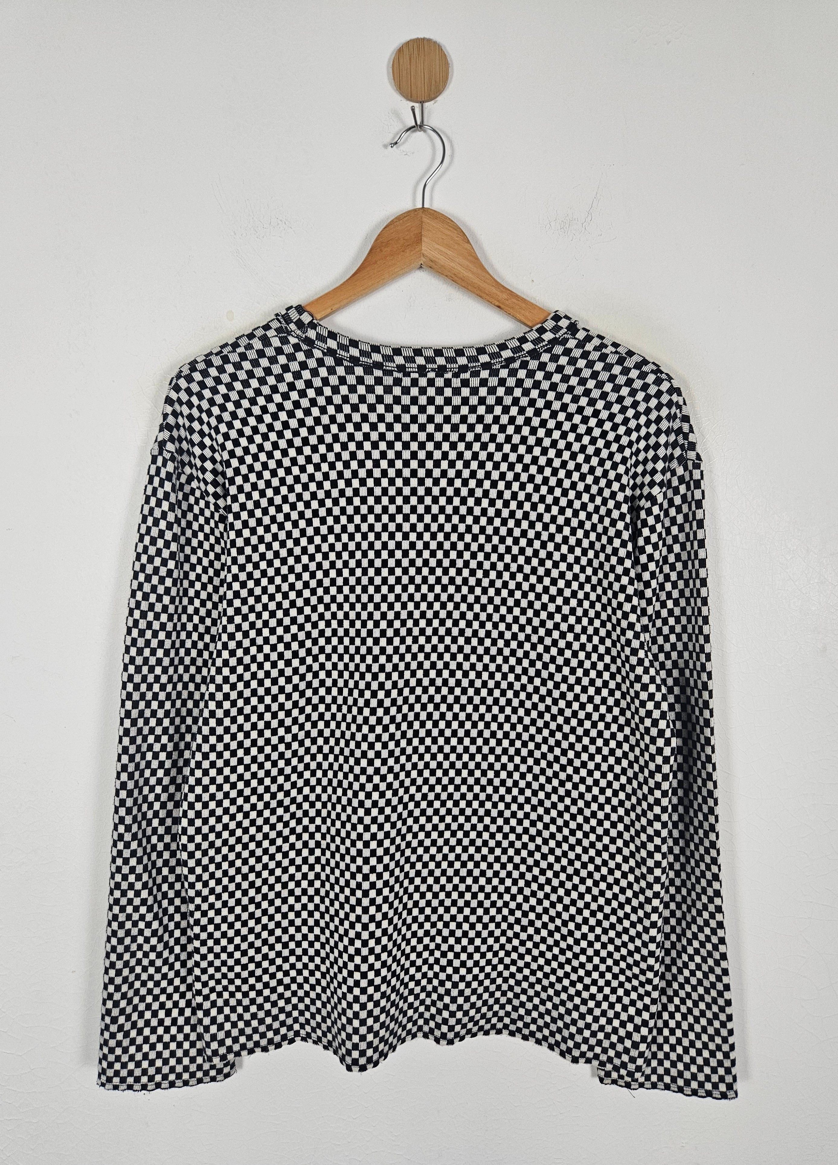 Comme des Garcons Comme des Garcons Homme Plus CDG checkered sweatshirt Size US M / EU 48-50 / 2 - 3 Thumbnail