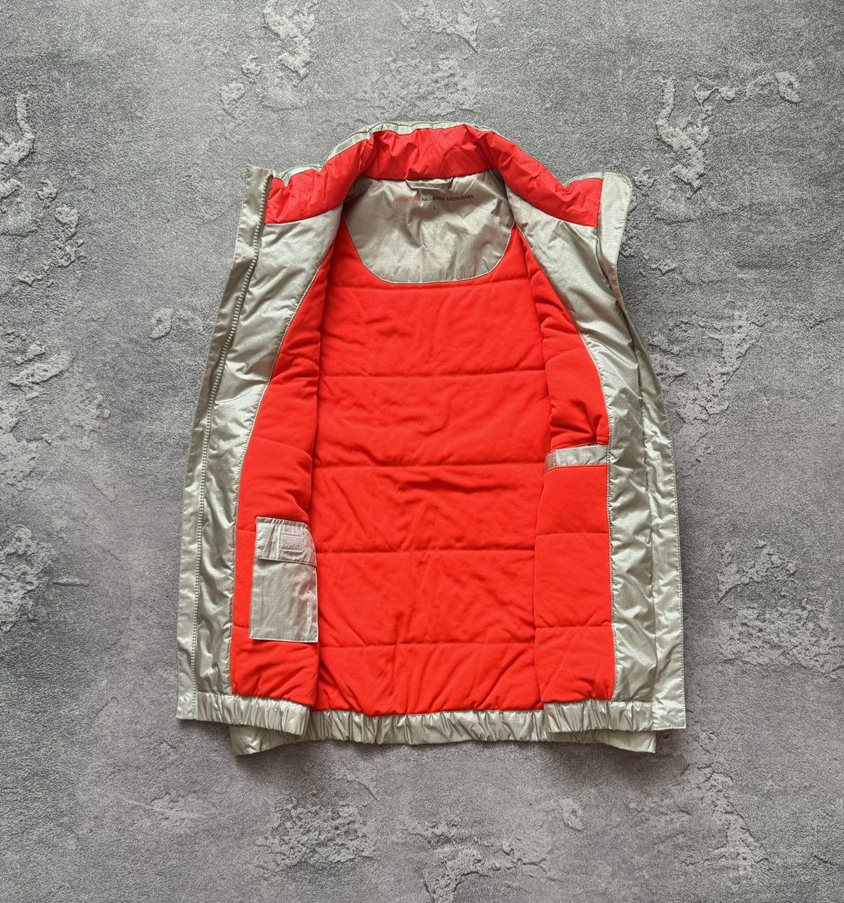 Malcolm McLaren × Mercedes-Benz Vest S McLaren Mercedes-Benz Vodafone Mobil 1 racing jacket Size US S / EU 44-46 / 1 - 10 Thumbnail