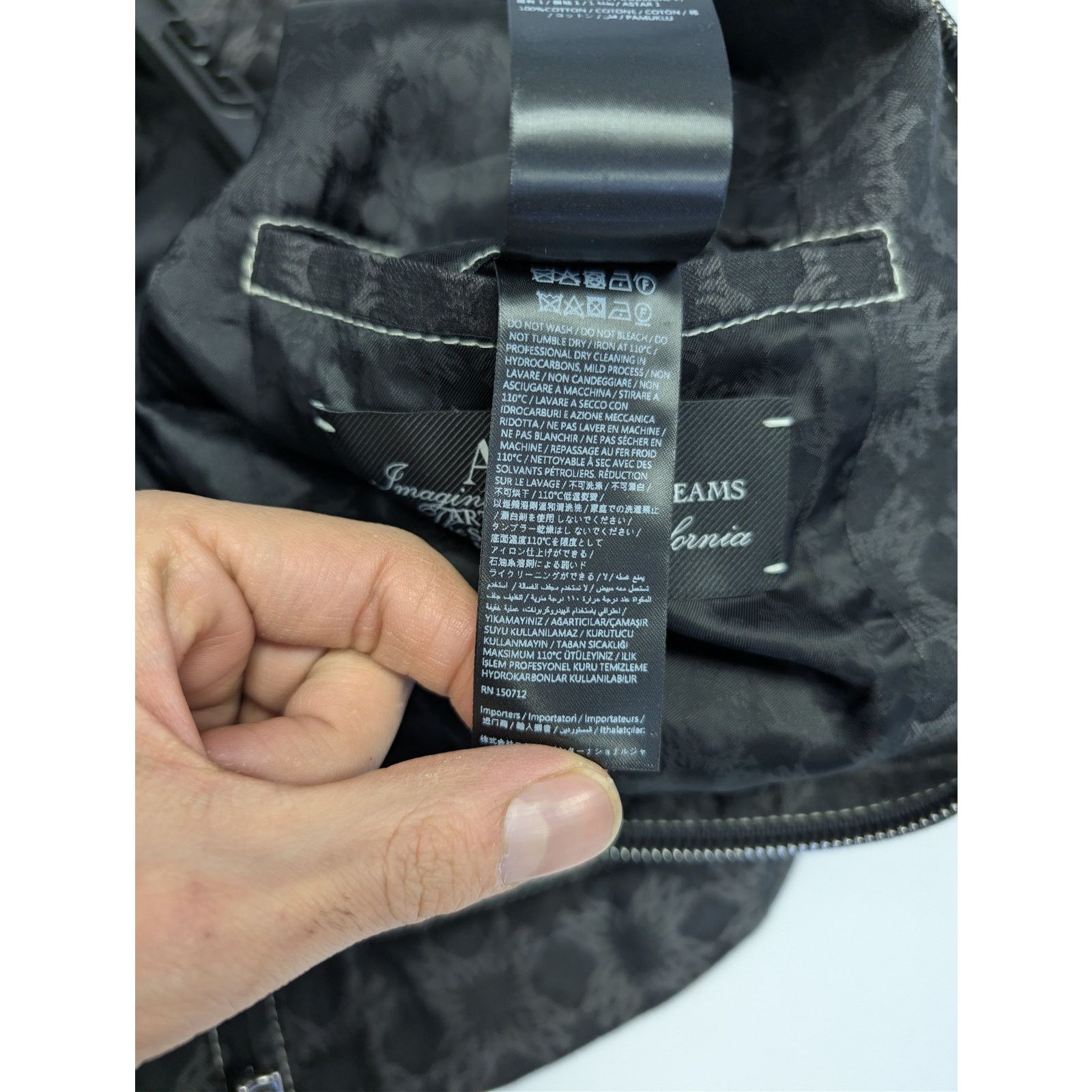 Amiri o1rshd1 MA Quad Work Jacket in Black Size US M / EU 48-50 / 2 - 20 Thumbnail