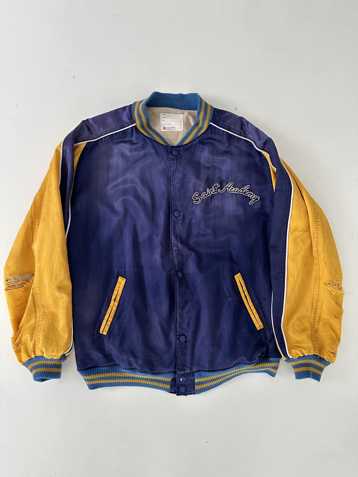 Saint Michael Saint Michael academy bomber Jacket Size US XL / EU 56 / 4 - 1 Thumbnail