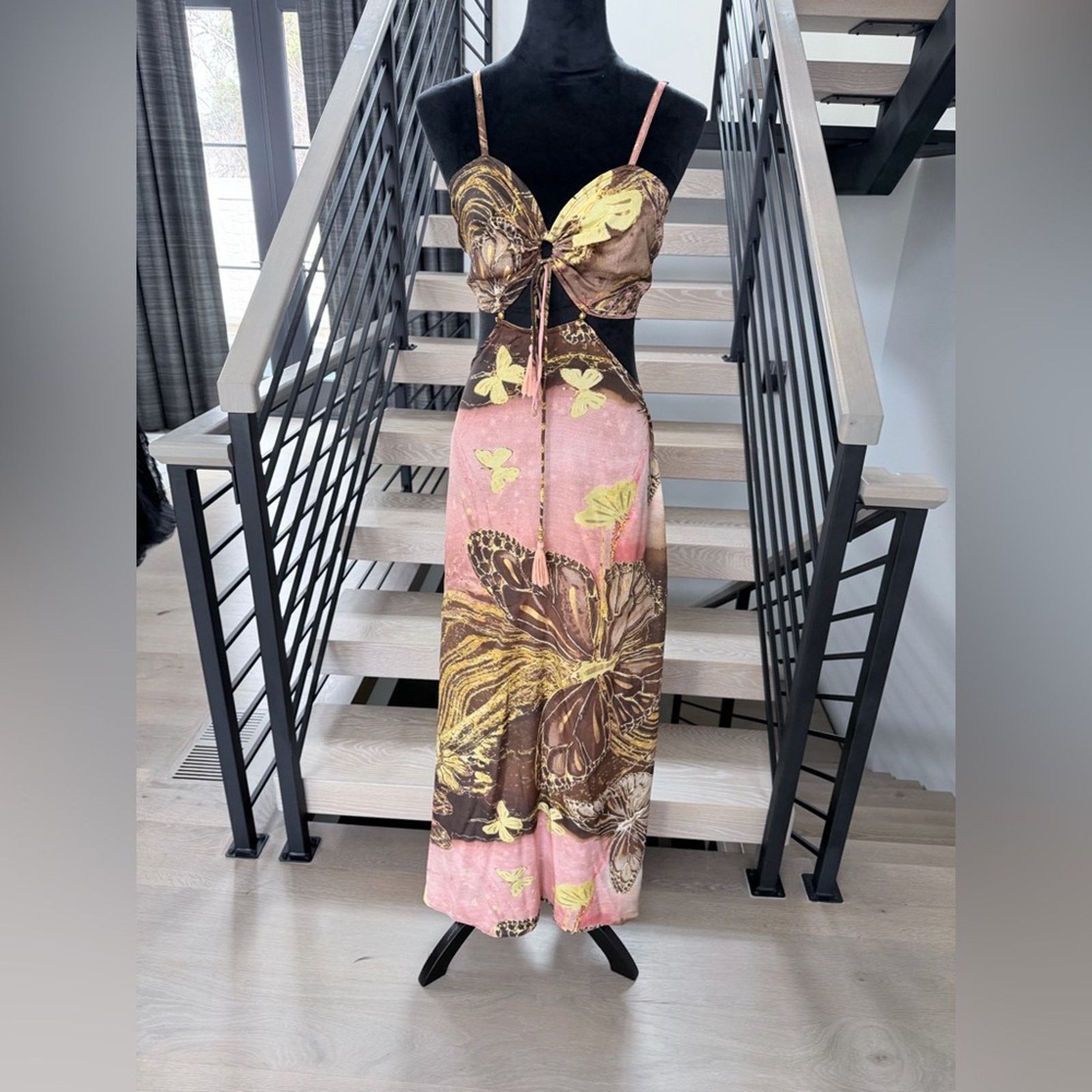 Other New Y2K Vintage Maxi Vacation Summer Maxi Dress size S Size S / US 4 / IT 40 - 4 Thumbnail