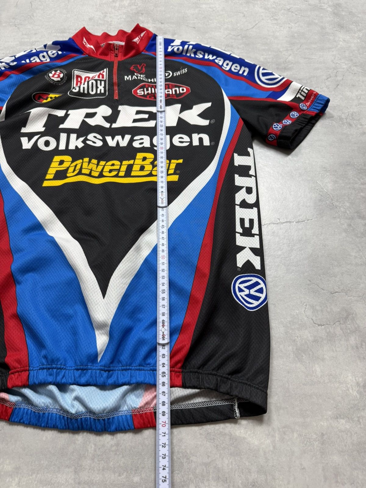 Vintage Vintage Trek Volkswagen 90s Cycling Shirt Size US L / EU 52-54 / 3 - 11 Thumbnail