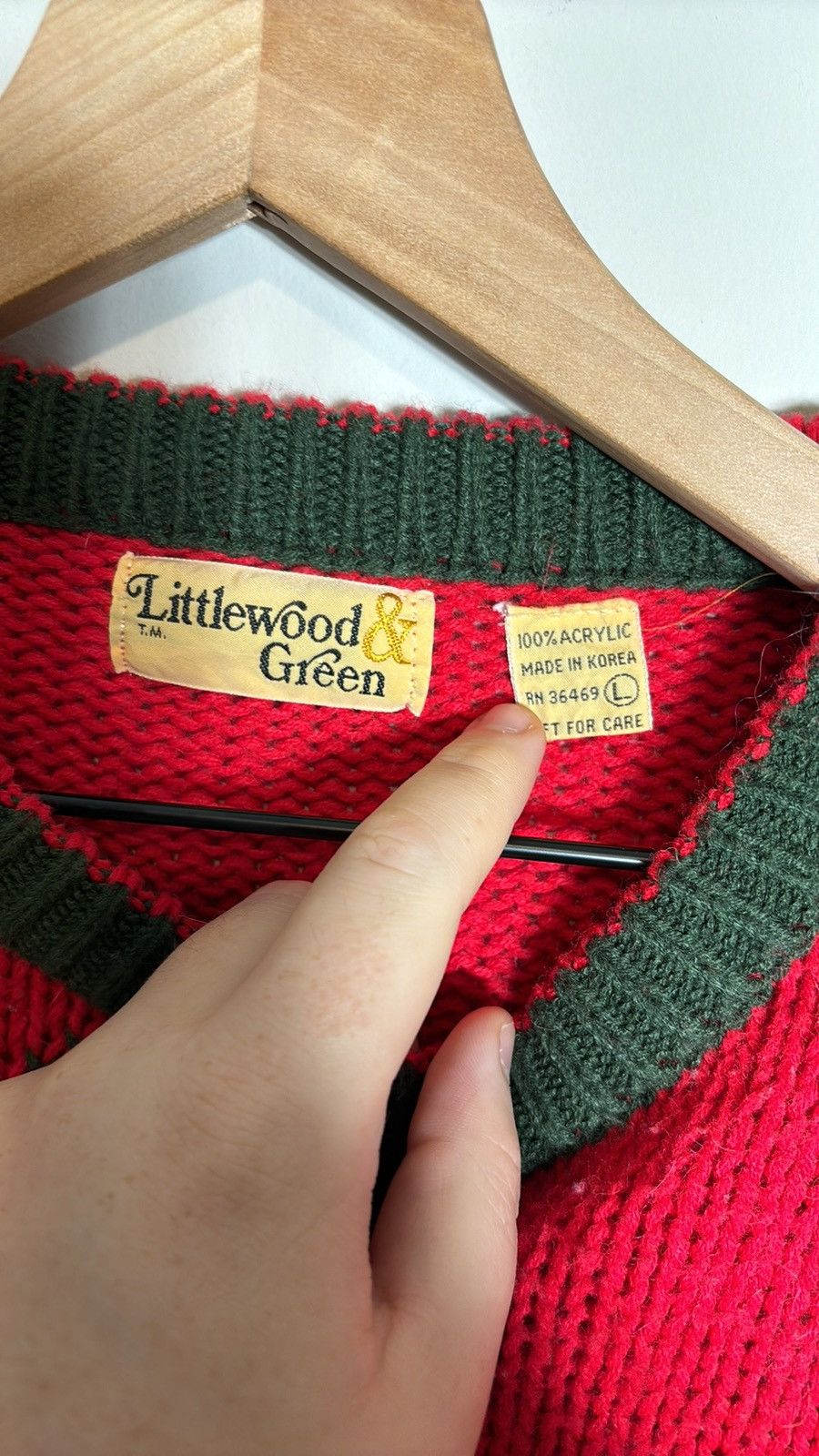 Vintage Vintage Sweater Size US L / EU 52-54 / 3 - 3 Thumbnail