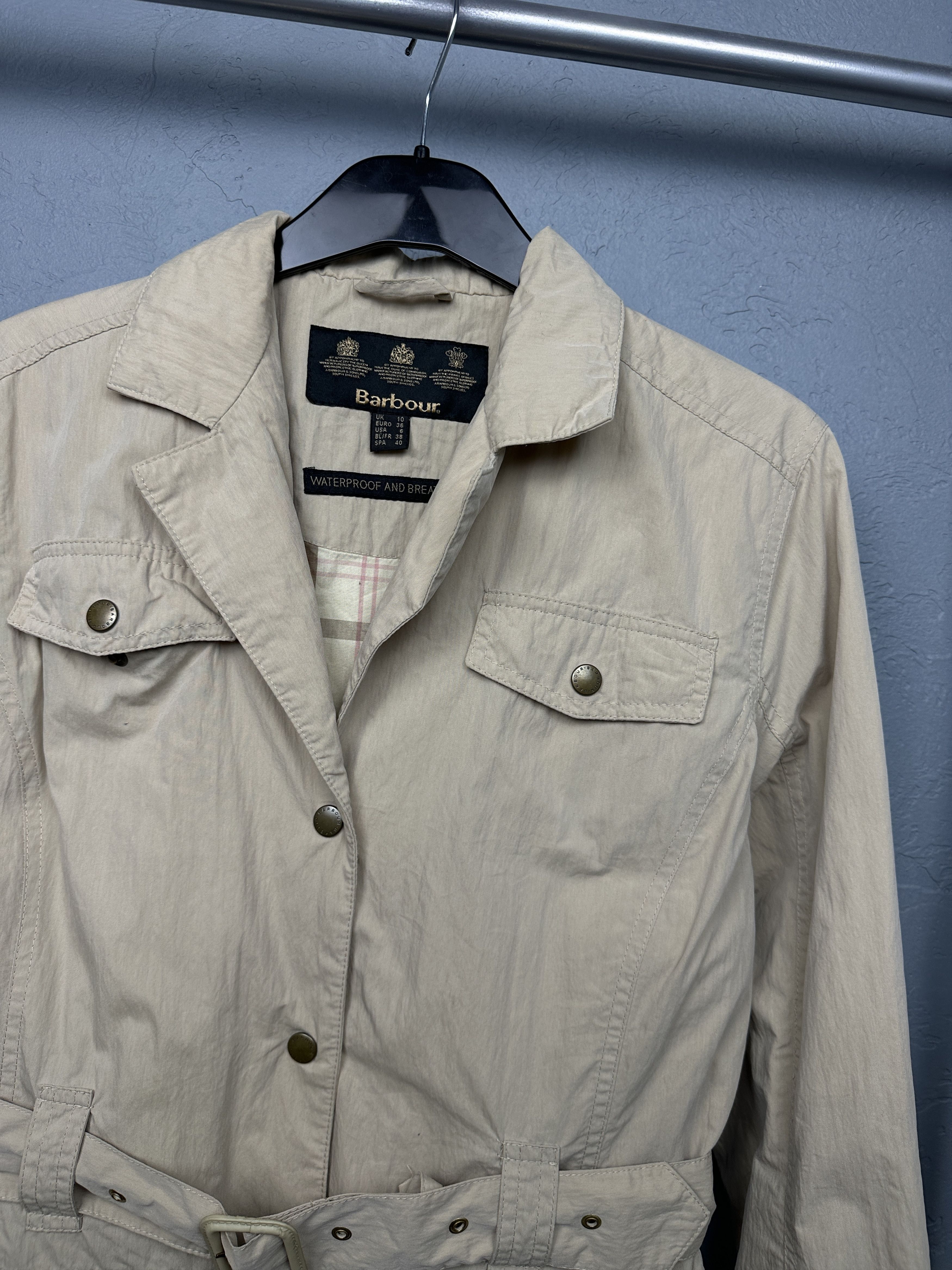 Barbour Barbour Womens Alexandria Traveller Jacket Size M / US 6-8 / IT 42-44 - 2 Thumbnail