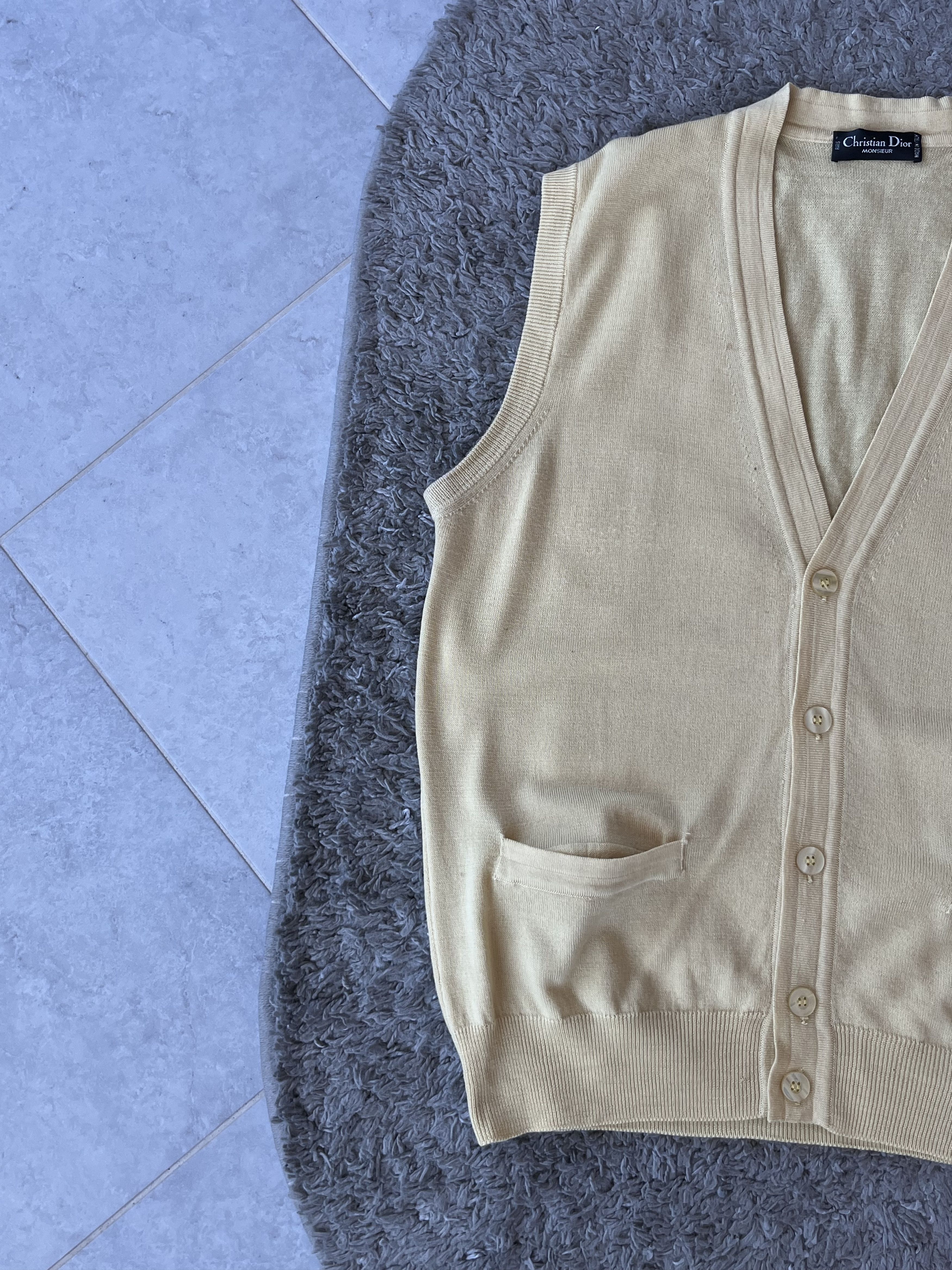 Christian Dior Monsieur CHRISTIAN DIOR Monsier Vintage Isle V-Neck MADE IN ITALY Size US M / EU 48-50 / 2 - 4 Thumbnail