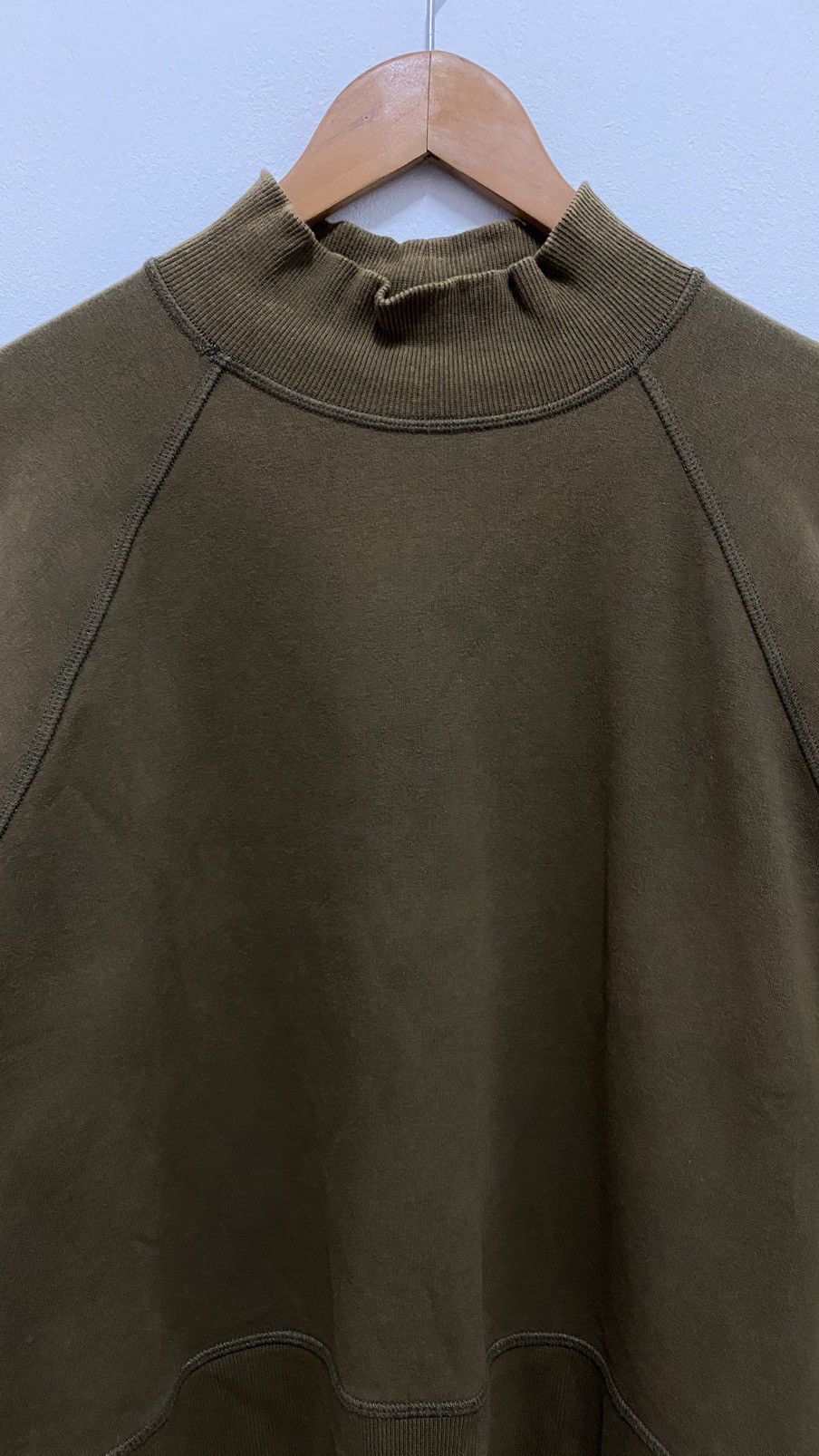 Maison Margiela Vintage Maison Martin Margiela 6 High Neck Crop Sweatshirts Size US S / EU 44-46 / 1 - 7 Thumbnail