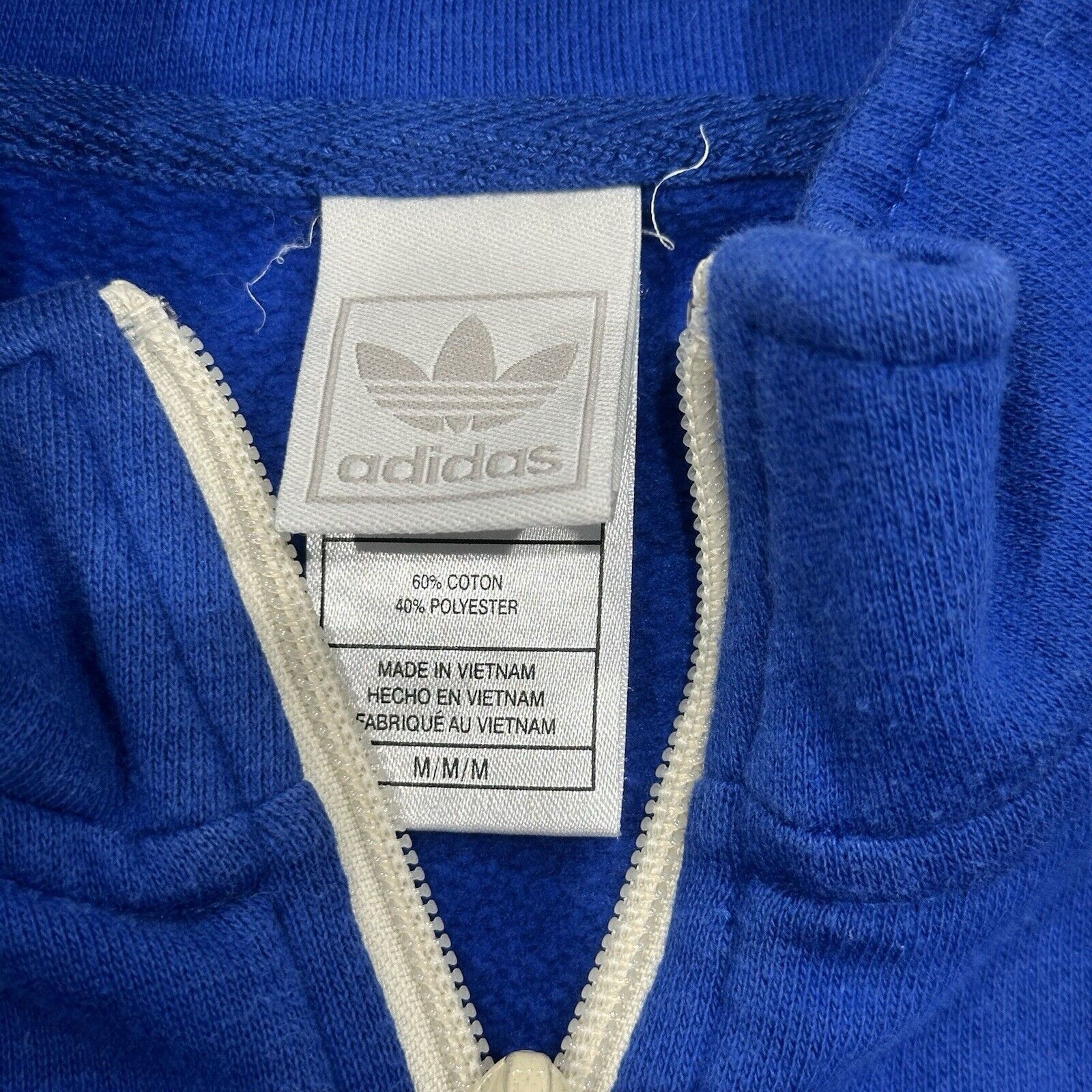 Adidas Adidas Kansas Jayhawks Fill Zip Blue Jacket Logo Size M Size M / US 6-8 / IT 42-44 - 4 Thumbnail