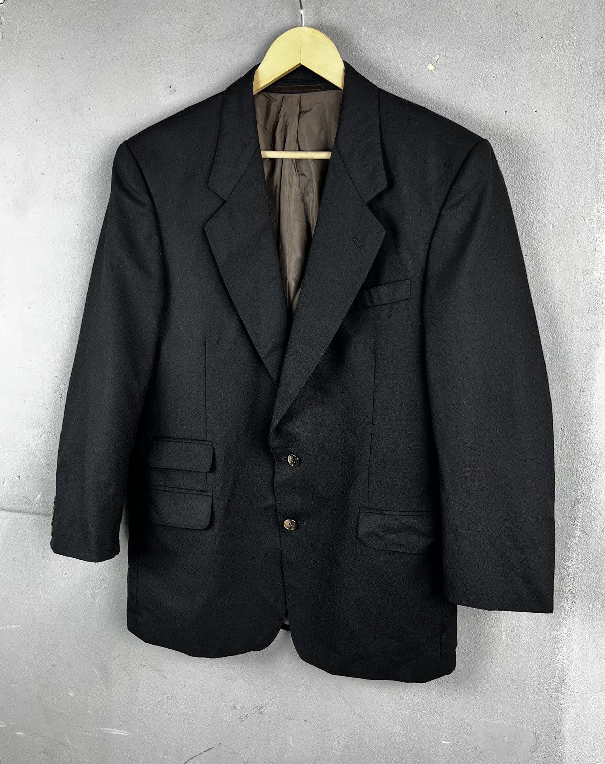 Yves Saint Laurent Ysl blazer jacket vintage 80s Size US M / EU 48-50 / 2 - 1 Thumbnail
