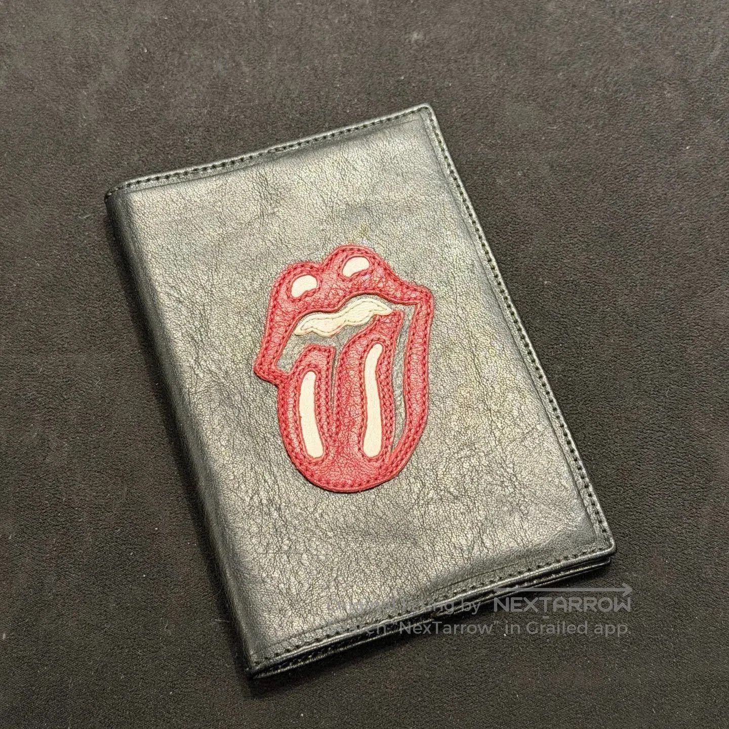 Chrome Hearts Chrome Hearts Rolling Stones Tongue Passport Holder. Size ONE SIZE - 1 Thumbnail