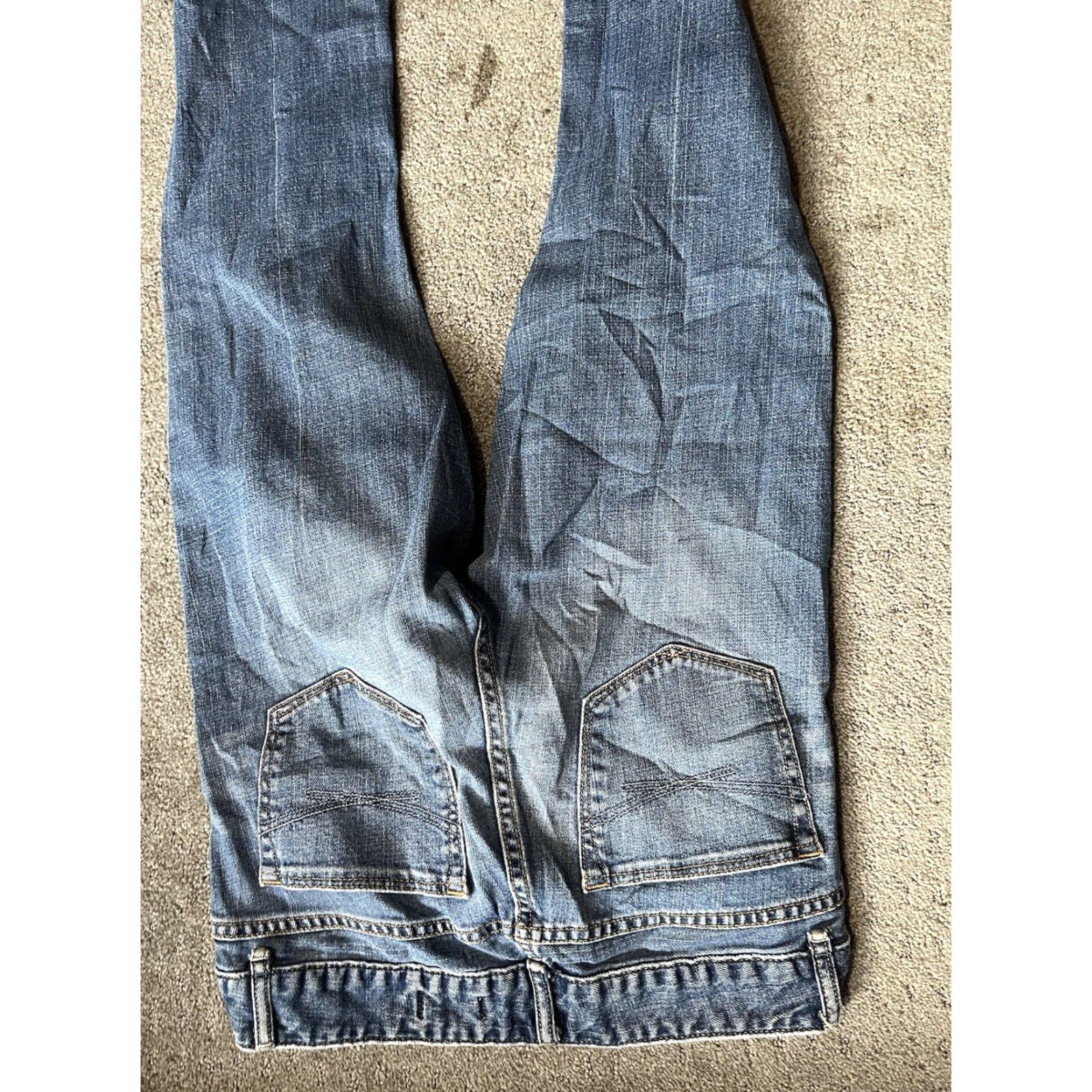 Gap Gap Jeans Womens Bootcut Classic Denim 27 in 4A Dark Wash Blue Stretch Regular Mid Rise Jeans Womens Size 27" / US 4 / IT 40 - 5 Thumbnail
