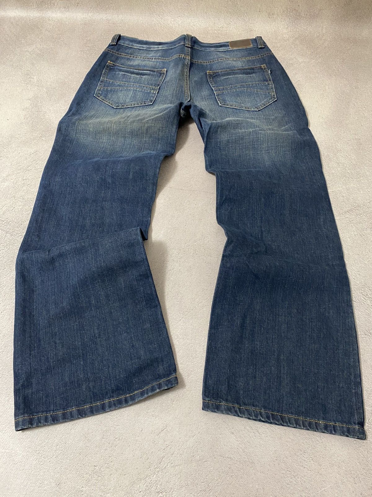 Japanese Brand Denim baggy tornado mart style y2k jeans pants Size US 36 / EU 52 - 2 Thumbnail