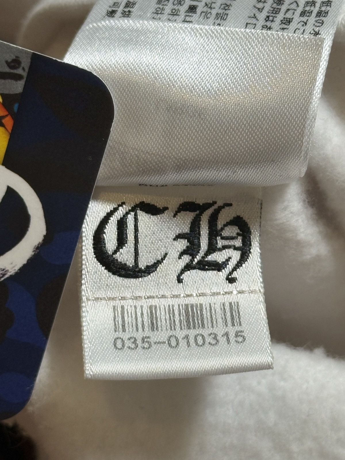 Chrome Hearts Chrome Hearts White Eye Chart Dagger Logo Pullover Hoodie Size US L / EU 52-54 / 3 - 12 Thumbnail