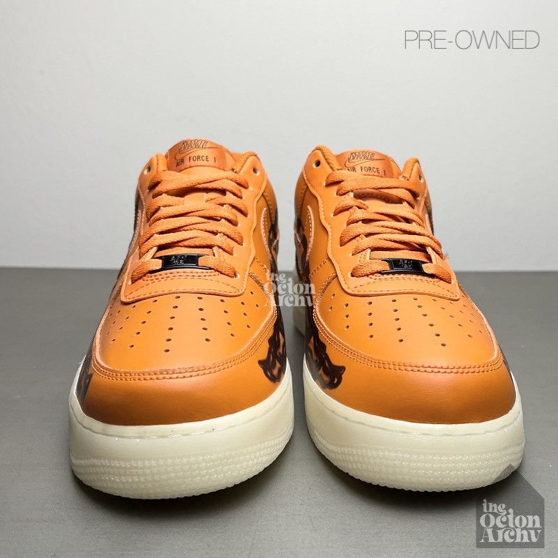 Nike 2020 Nike Air Force 1 Low 'Orange Skeleton' CU8067-800 Size US 11 / EU 44 - 3 Thumbnail