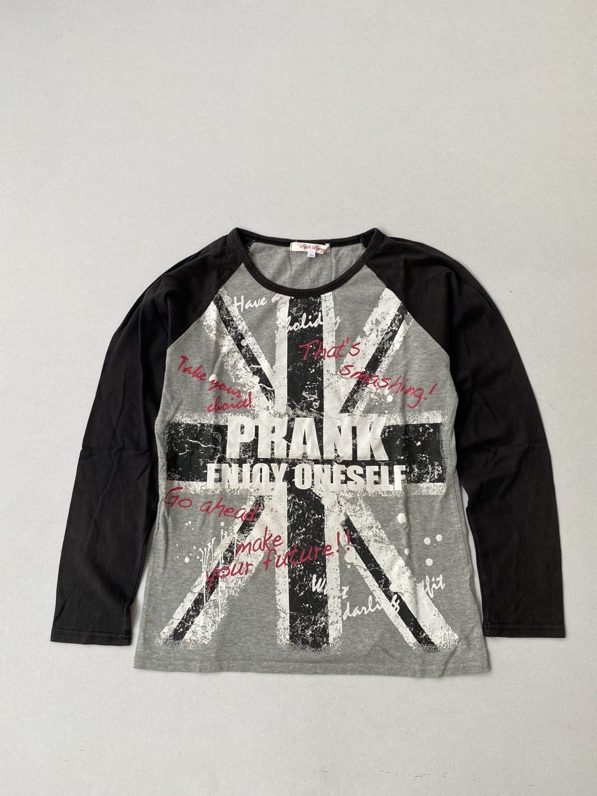 Japanese Brand × Vintage Vintage Petit Berry Poem Rock Longsleeve Tshirt Size US XS / EU 42 / 0 - 1 Thumbnail