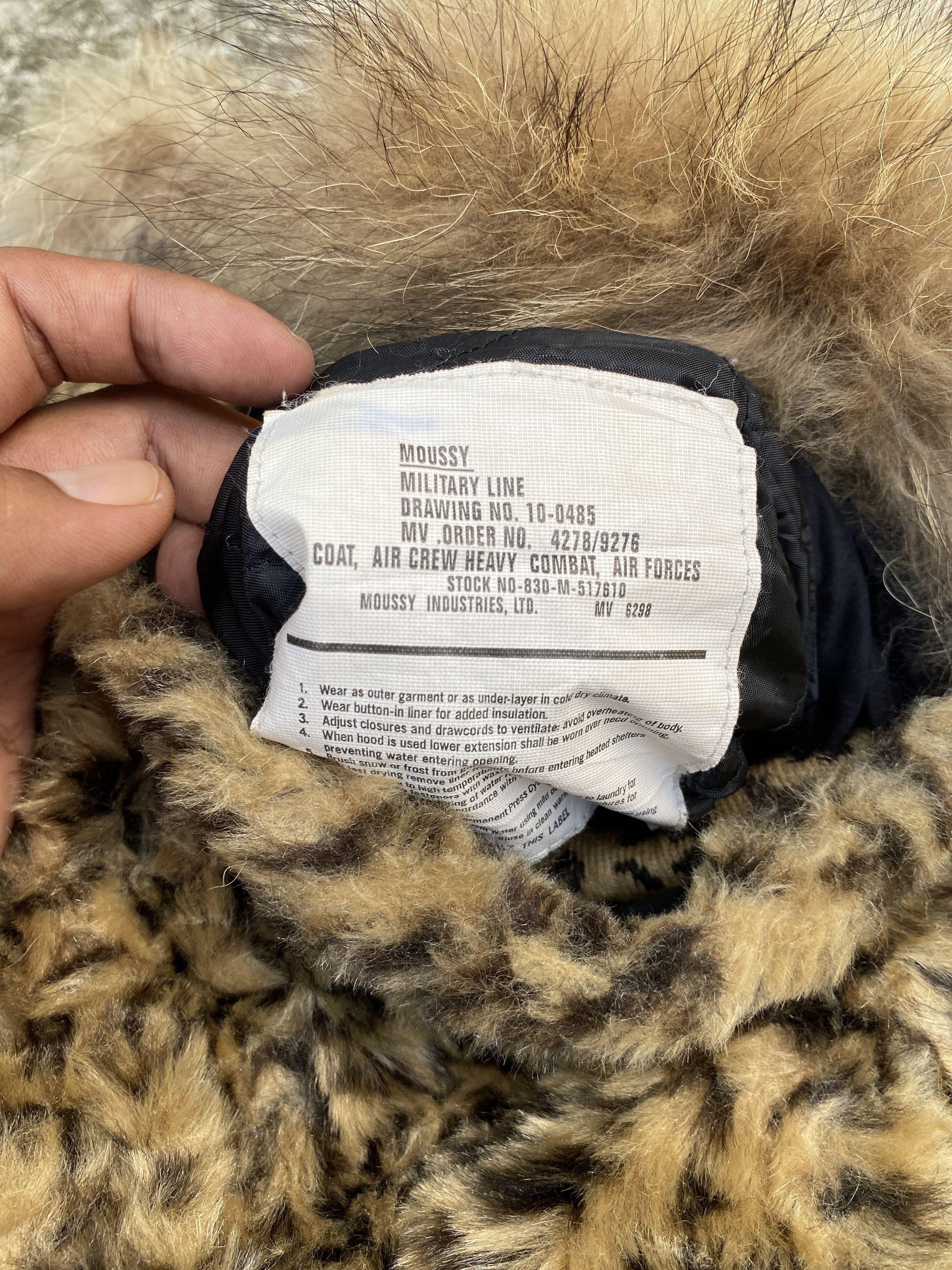 14th Addiction JAPANESE MOUSSY FUR JACKET LEOPARD GOTHIC PUNK Size US M / EU 48-50 / 2 - 4 Thumbnail