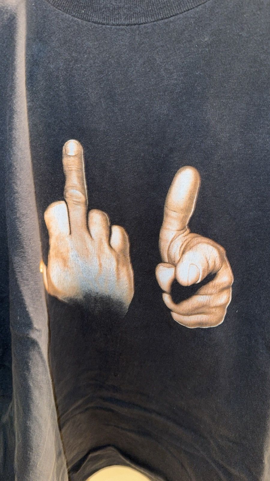 Vintage Vintage Fuck You Tee Size US XXL / EU 58 / 5 - 3 Thumbnail