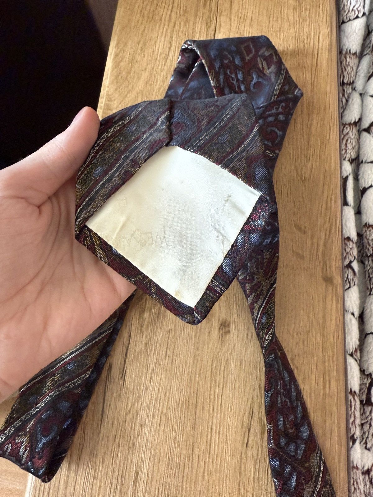 Yves Saint Laurent Vintage Ysl Yves Saint Laurent Tie Size ONE SIZE - 6 Thumbnail
