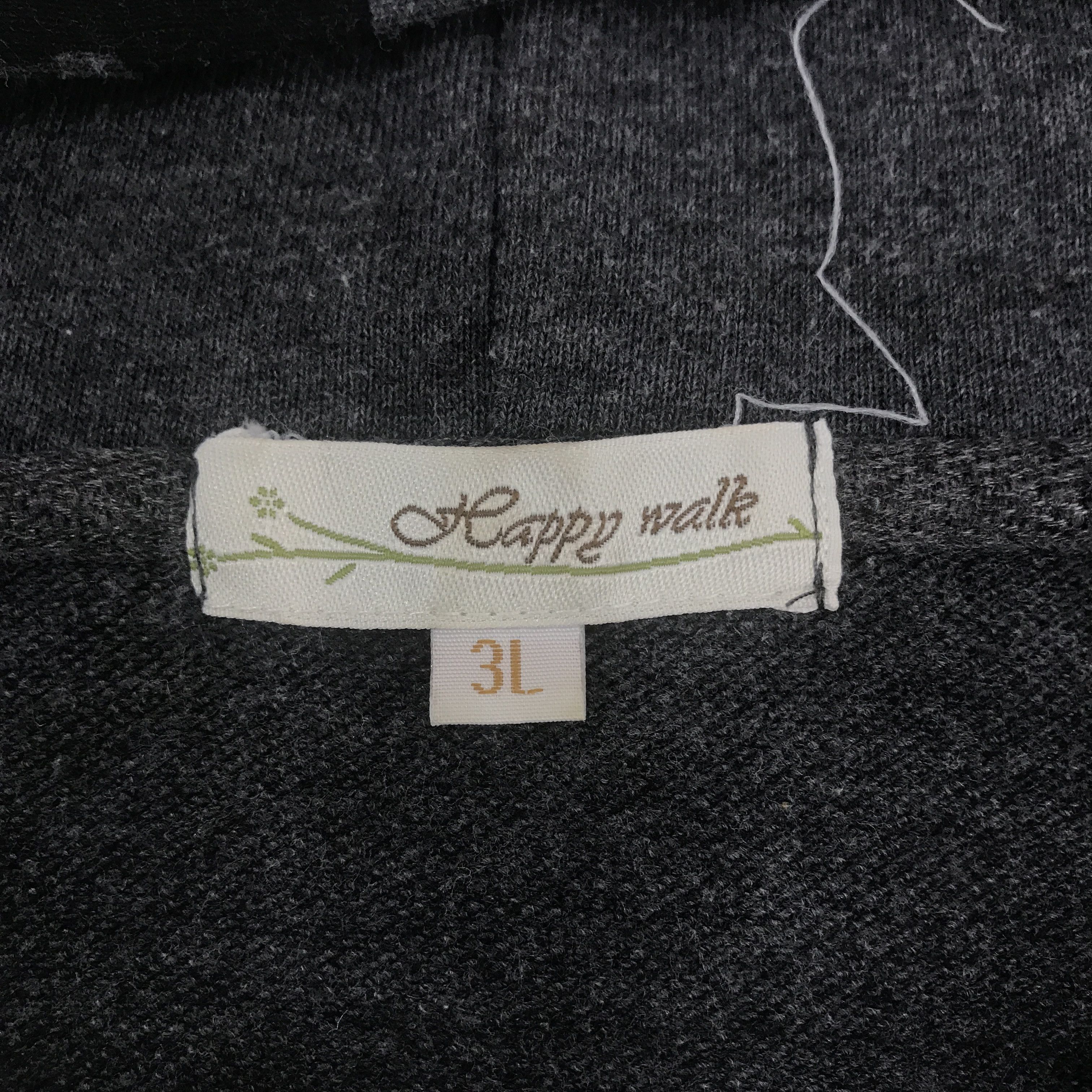 Japanese Brand Vintage Happy Walk Punk Japan Style Hoodies K76B12 Size US M / EU 48-50 / 2 - 9 Thumbnail