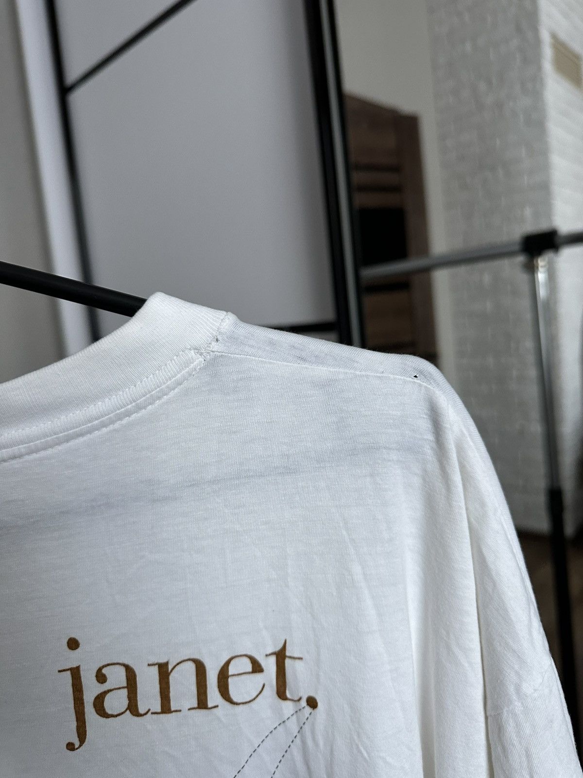 Band Tees 1993 Janet Jackson World Tour Vintage Band T-Shirt Tee Size US XL / EU 56 / 4 - 19 Thumbnail
