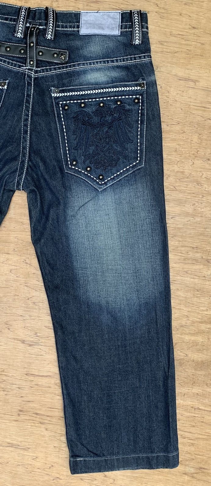 Other Black Carpet Baggy Denim Pants Size US 34 / EU 50 - 14 Thumbnail