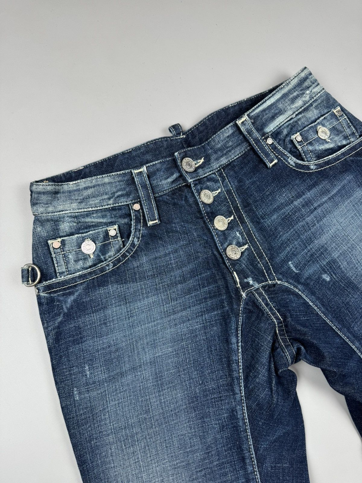 Dsquared2 Dsquared2 distressed blue jeans size 48 made in italy Size US 32 / EU 48 - 4 Thumbnail