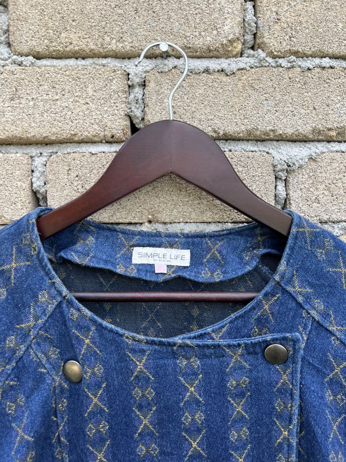 RENOWN Simple Life by Renown Indigo Denim Jacket Size US M / EU 48-50 / 2 - 5 Thumbnail