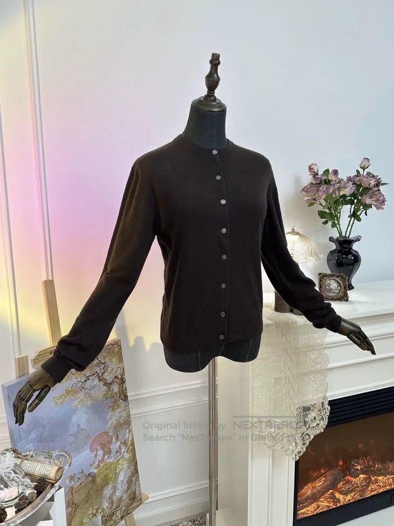 Hermes Hermes Margiela Era Slim Fit Cashmere Knit Sweater Jacket Size M / US 6-8 / IT 42-44 - 3 Thumbnail