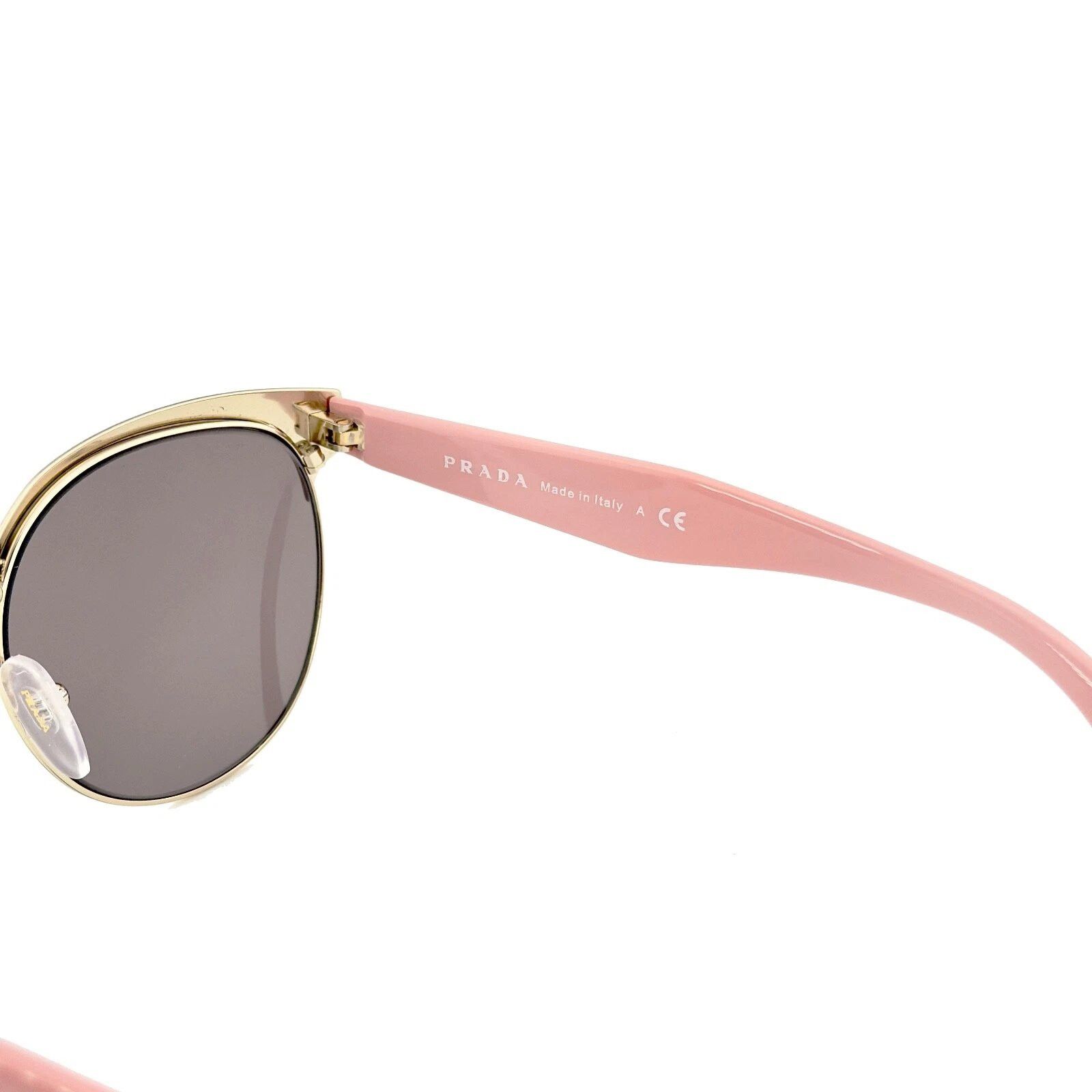 Prada PRADA 61T PR61TS HANDBAG Triangle LOGO Oval Gold Pink 61TS Size ONE SIZE - 7 Thumbnail