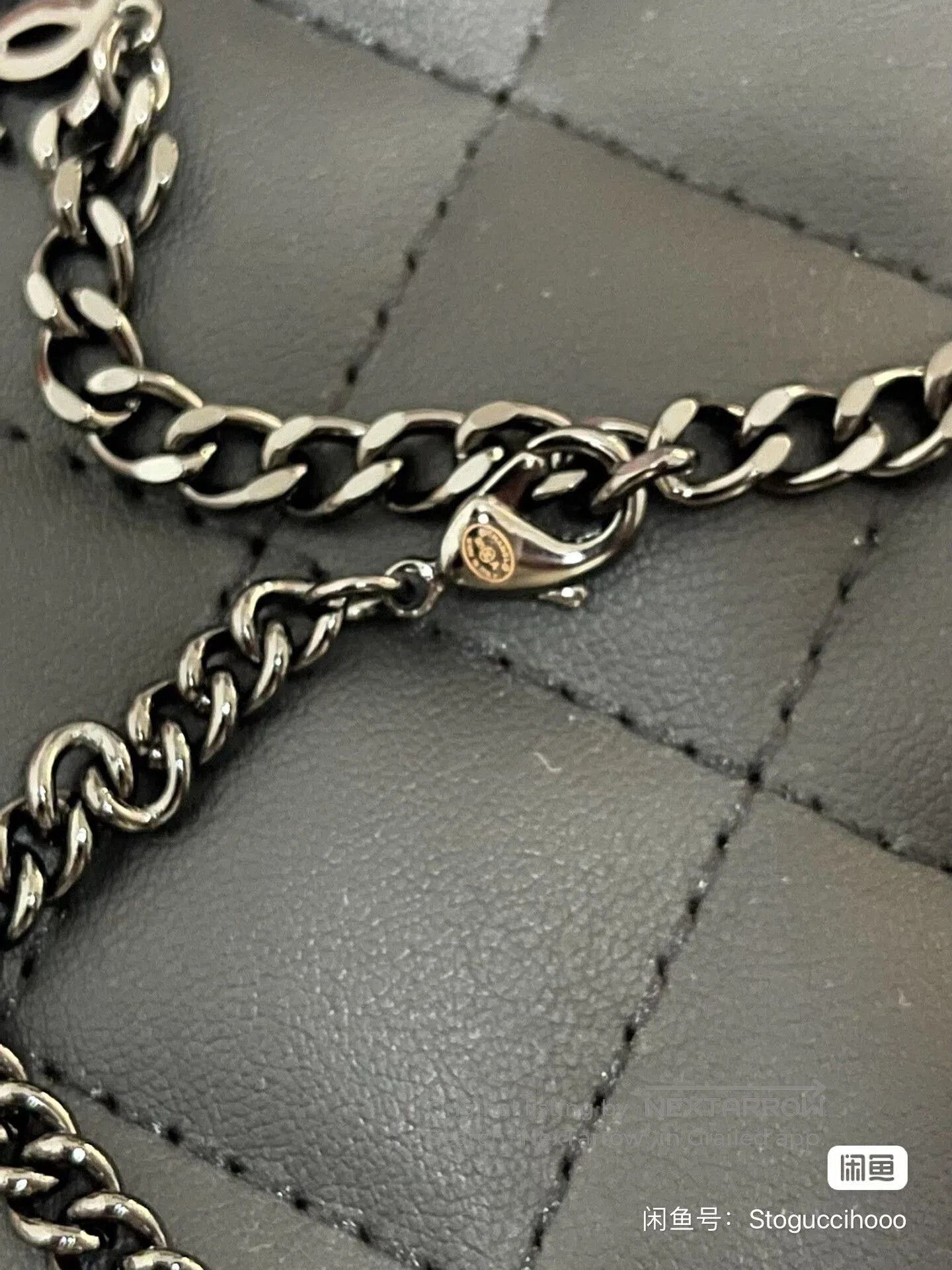 Chanel Chanel Silver Clover Bottle Star Necklace. Size ONE SIZE - 7 Thumbnail
