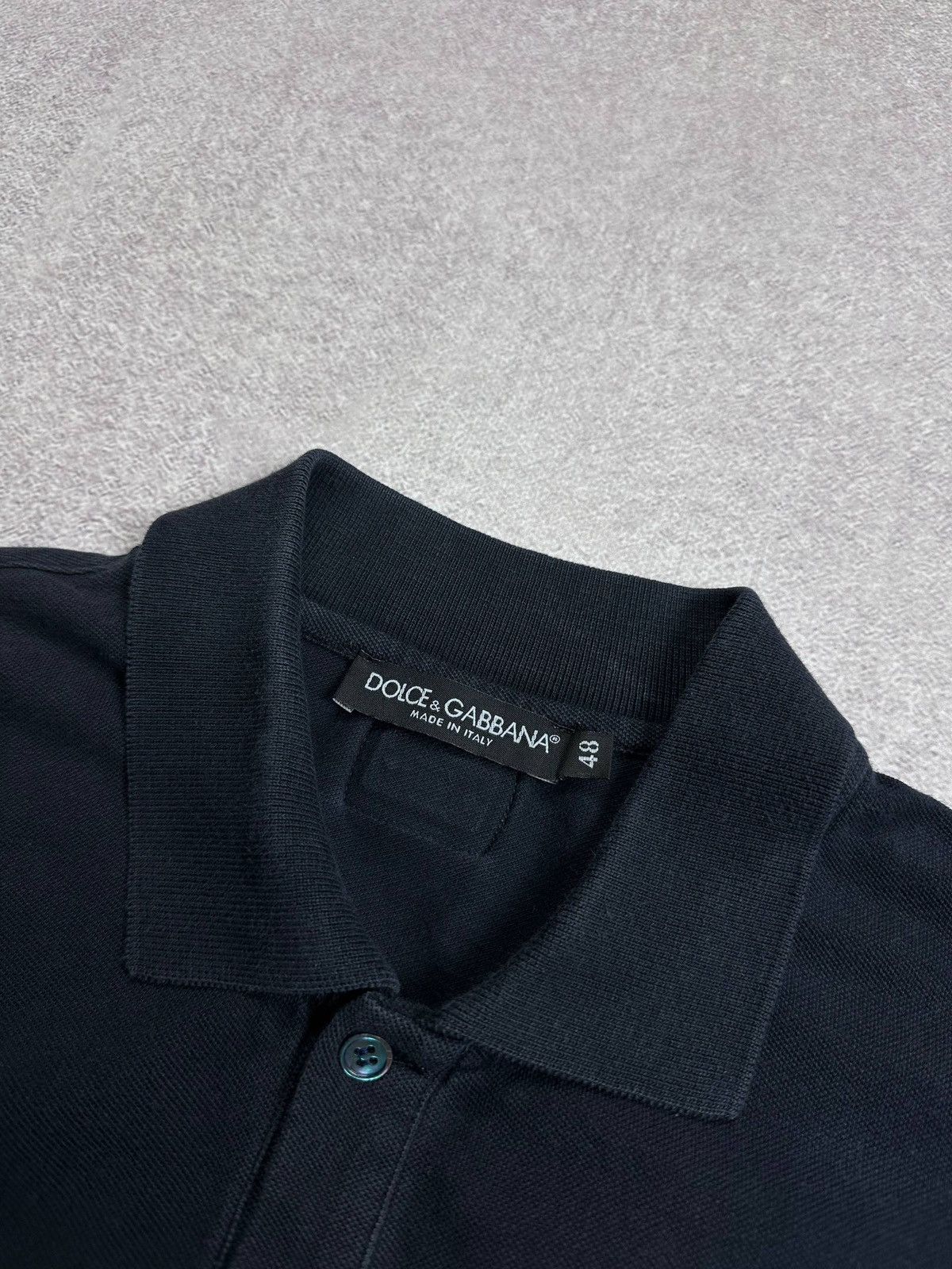 Dolce & Gabbana Vintage Dolce & Gabbana Metal Logo Polo Shirt Rare M Size US M / EU 48-50 / 2 - 3 Thumbnail