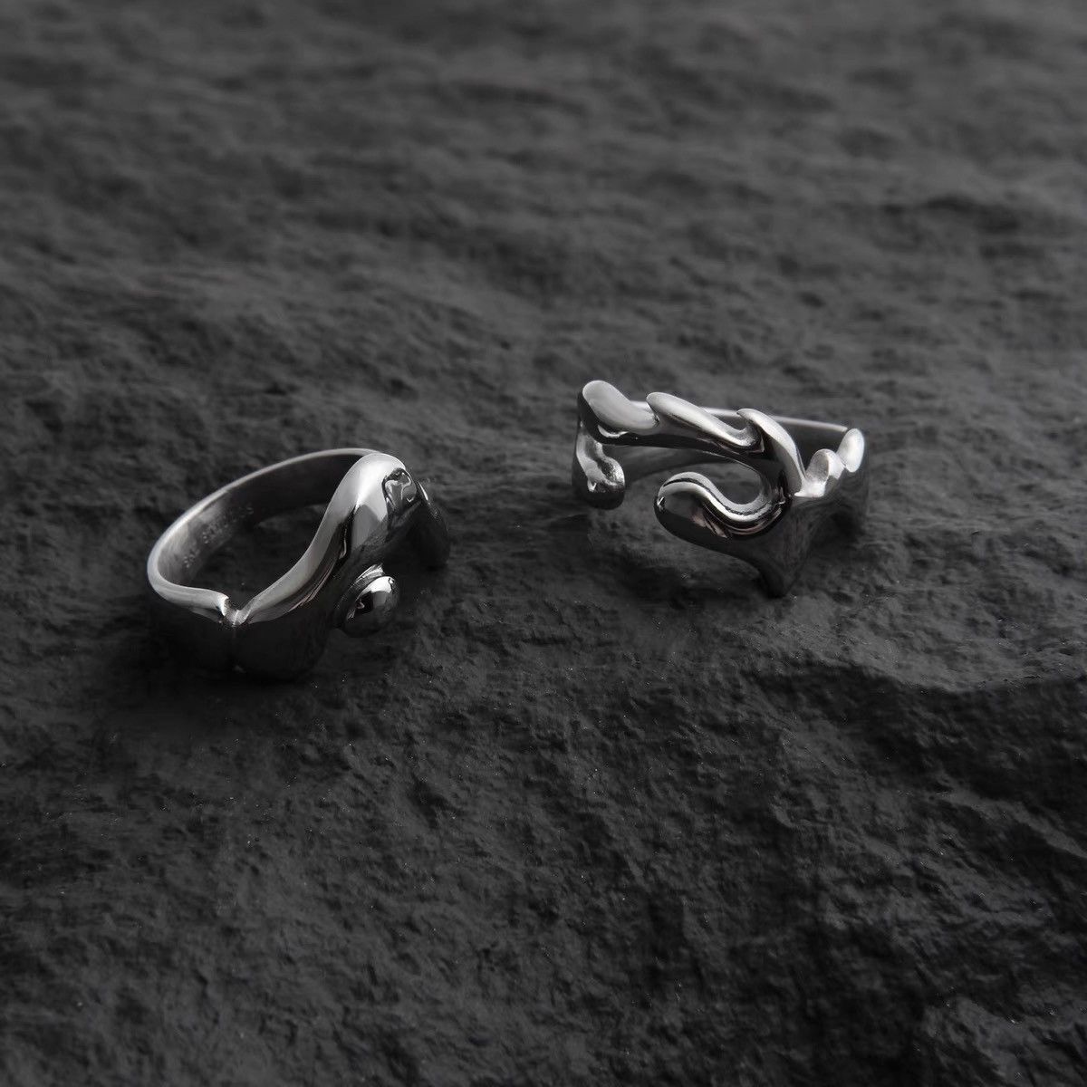 Japanese Brand × Vintage Retro punk rings Size ONE SIZE - 4 Thumbnail