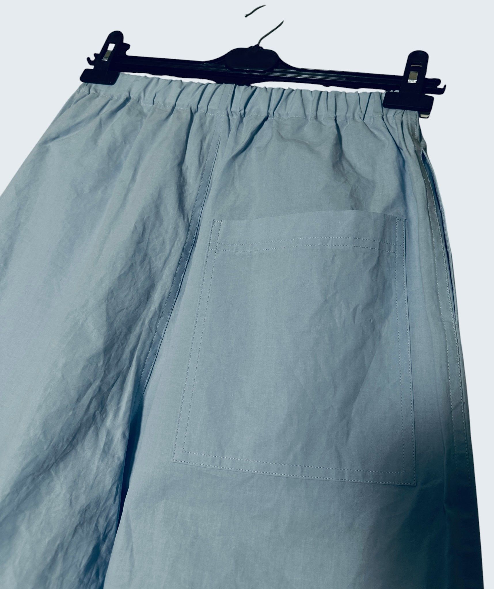 SOFIE D'HOORE Blue cotton trousers Size 26" / US 2 / IT 38 - 2 Thumbnail