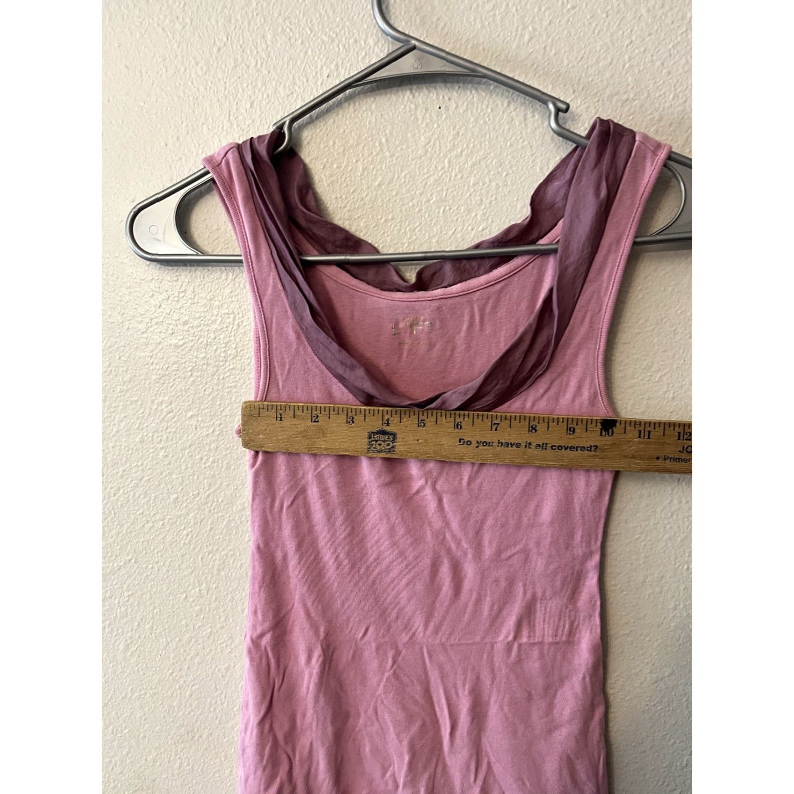 Ann Taylor VINTAGE Ann Taylor Loft Tank Womens XS Pink Sleeveless Knit Blouse Top Blouse Blosue Size XS / US 0-2 / IT 36-38 - 4 Thumbnail