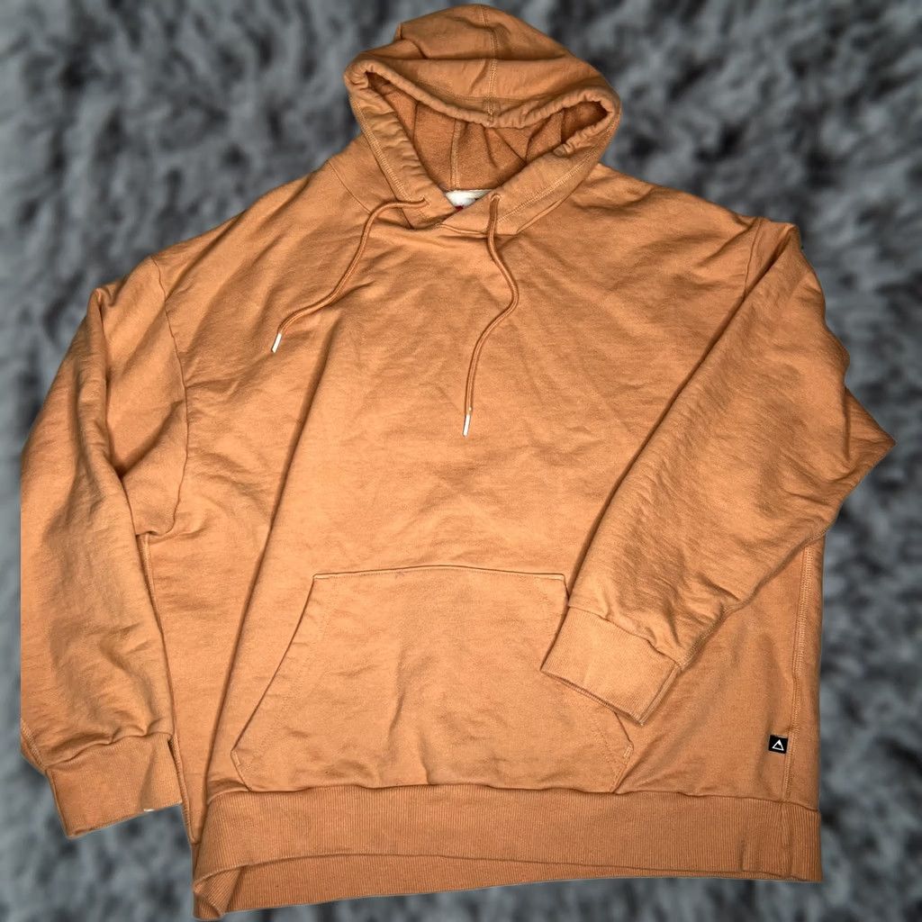Hanes VINTAGE Hanes Explorer Hoodie Men’s XL Tan Brown Pullover Sweatshirt Kangaroo Pocket 90s Grunge Skate Faded Size US XL / EU 56 / 4 - 1 Thumbnail