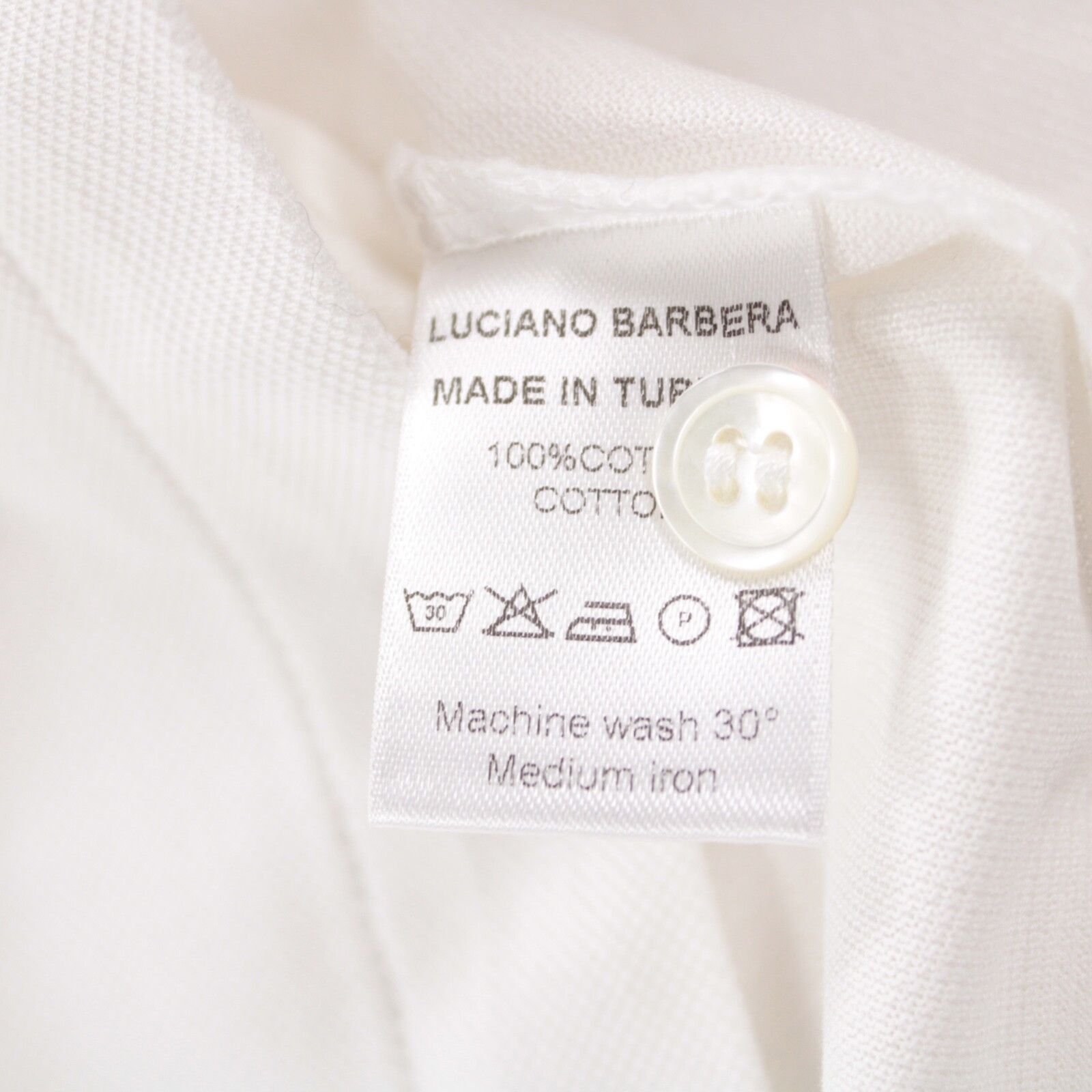 Luciano Barbera Luciano Barbera New with tags Shirt Size XL US In White Size US XL / EU 56 / 4 - 5 Thumbnail