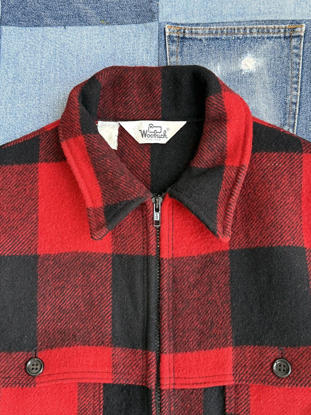 Woolrich Woolen Mills 1980s Woolrich Buffalo Plaid Jacket Size US M / EU 48-50 / 2 - 3 Thumbnail