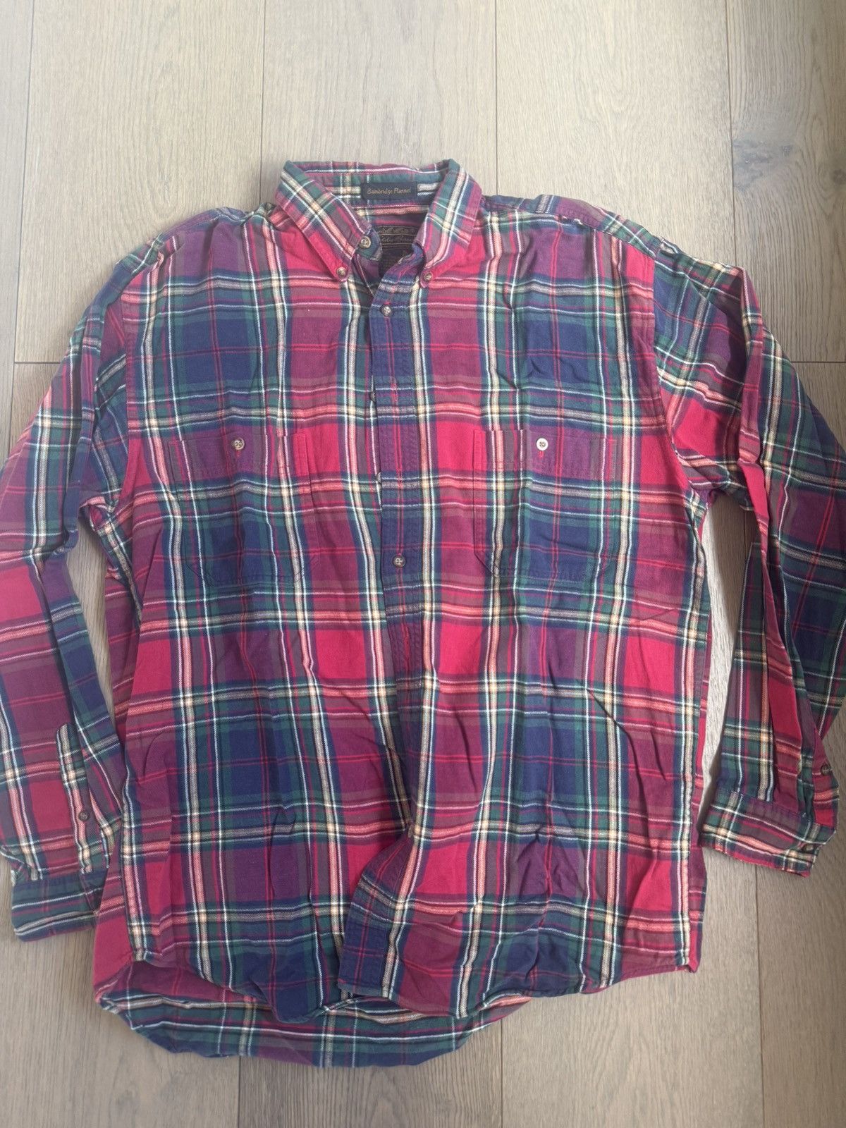 Eddie Bauer Eddie Bauer Vintage Flannel Size XL Size US XL / EU 56 / 4 - 1 Thumbnail