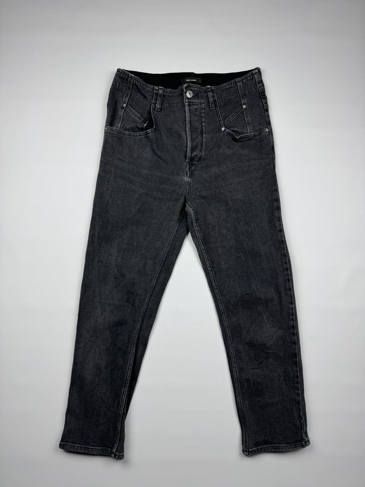 Isabel Marant Isabel Marant Gray Woman's Jeans Size 30" / US 8 / IT 44 - 1 Thumbnail