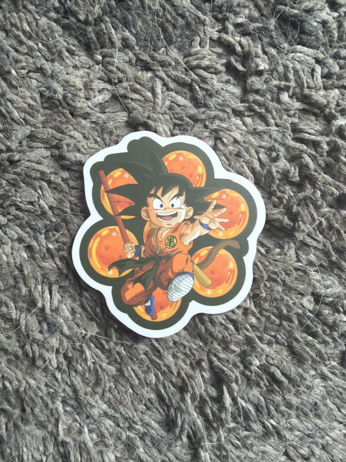 Cartoon Network Dragon Ball Kid Goku Sticker Size ONE SIZE - 1 Thumbnail