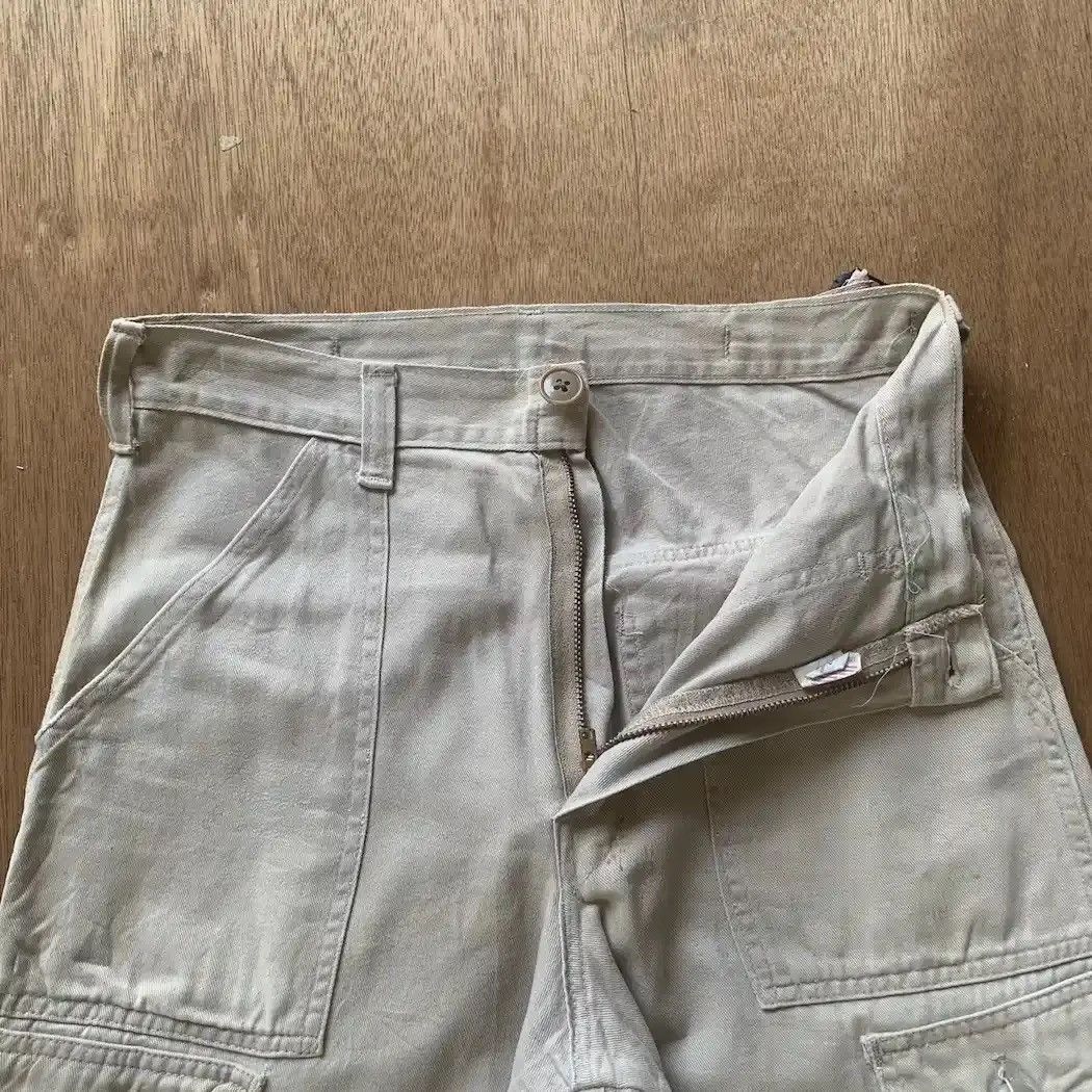 Le Grande Bleu (L.G.B.) KHAKI JUNGLE TROUSERS UTILITY TALON TACTICAL CARGO PANTS Size US 27 - 10 Thumbnail