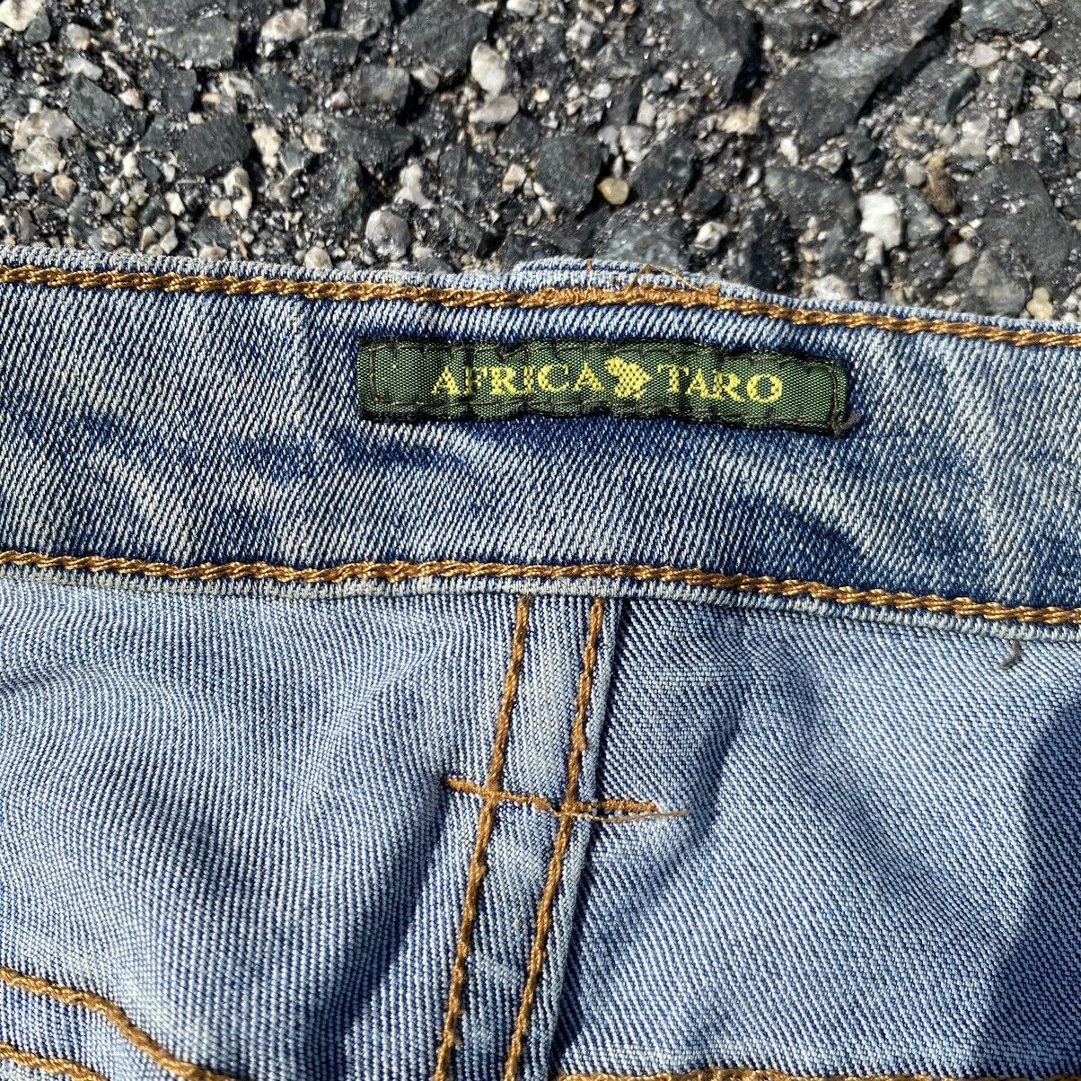 Japanese Brand Vintage Japanese Brand Distressed Flare Jeans Size US 31 - 10 Thumbnail