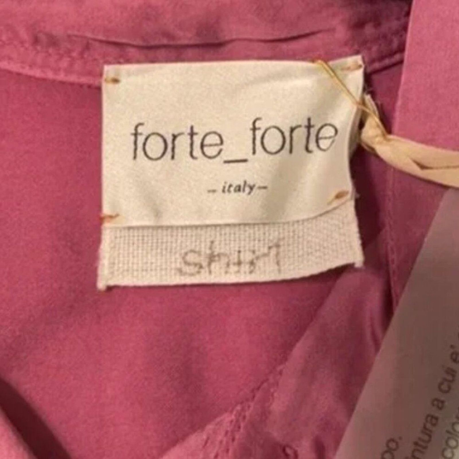 forte_forte Forte forte Woman Degrade Satin Shirt S Size S / US 4 / IT 40 - 4 Thumbnail