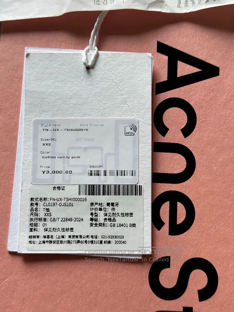 Acne Studios Acne Studios 1996 Long Sleeve, Pink Size US XXS / EU 40 - 8 Thumbnail