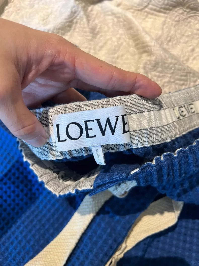 Loewe Loewe size S Waffle fringe shorts in spring and summer of 2 Size 33" - 3 Thumbnail