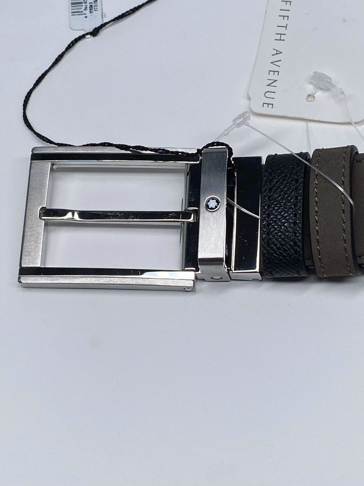 Montblanc Montblanc Trapeze Adjustable & Reversible Leather Belt Size ONE SIZE - 6 Thumbnail