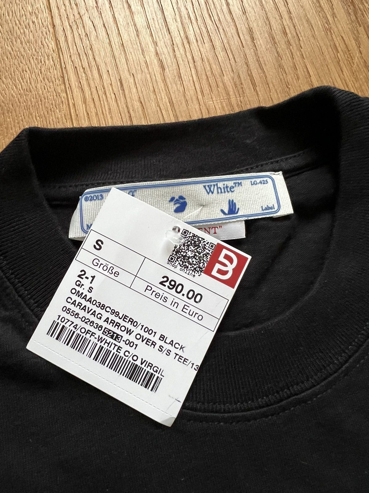 Off-White Off White Arrows Tee Black Size US S / EU 44-46 / 1 - 3 Thumbnail